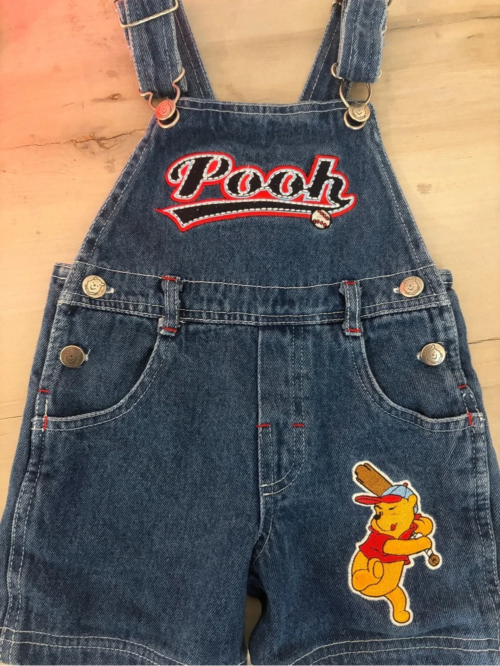 Elmo Denim Shortalls - Blue Kids Overalls
